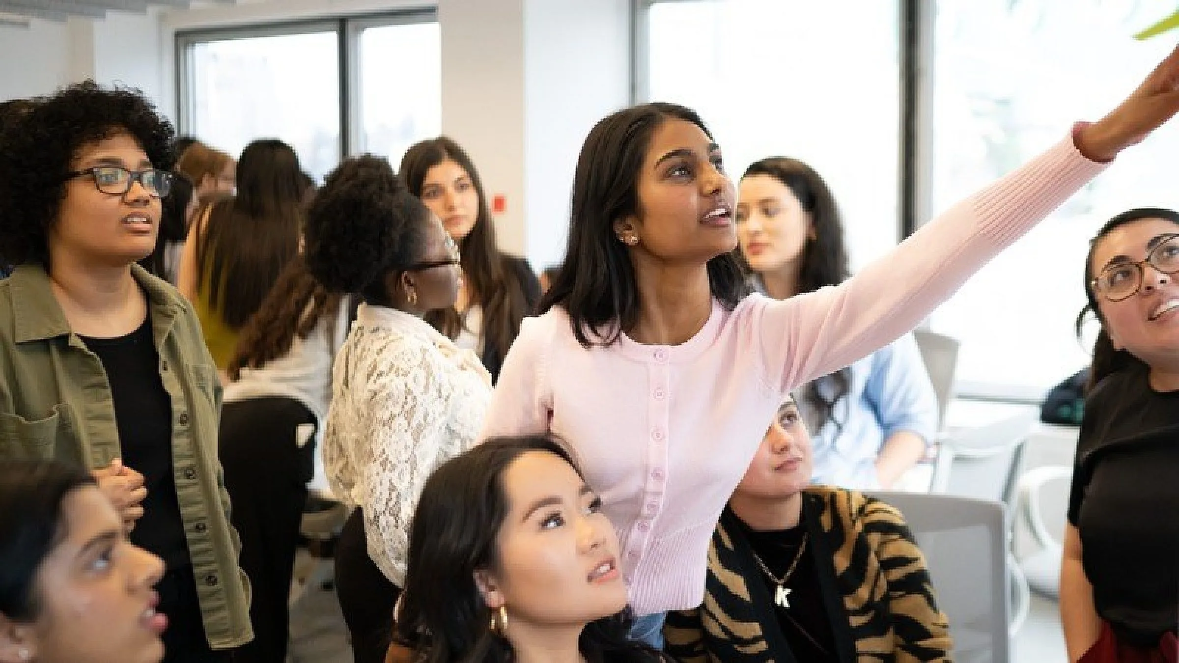 Girls Who Code students